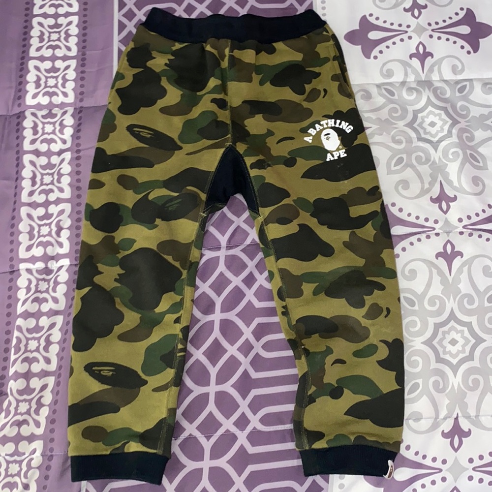 Authentic Bape Kids Joggers